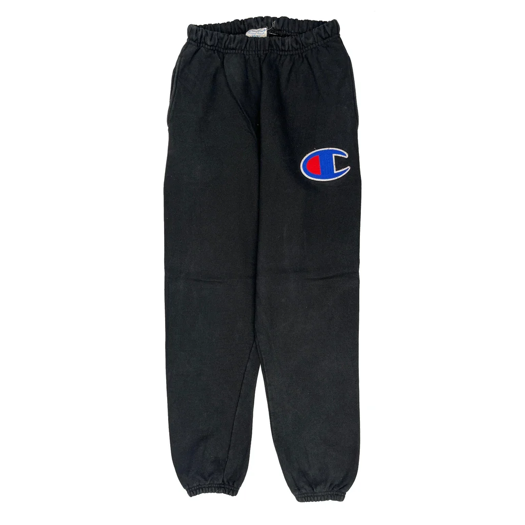 Reverse Weave Champion Joggers - Small Black Cotton - Image 2