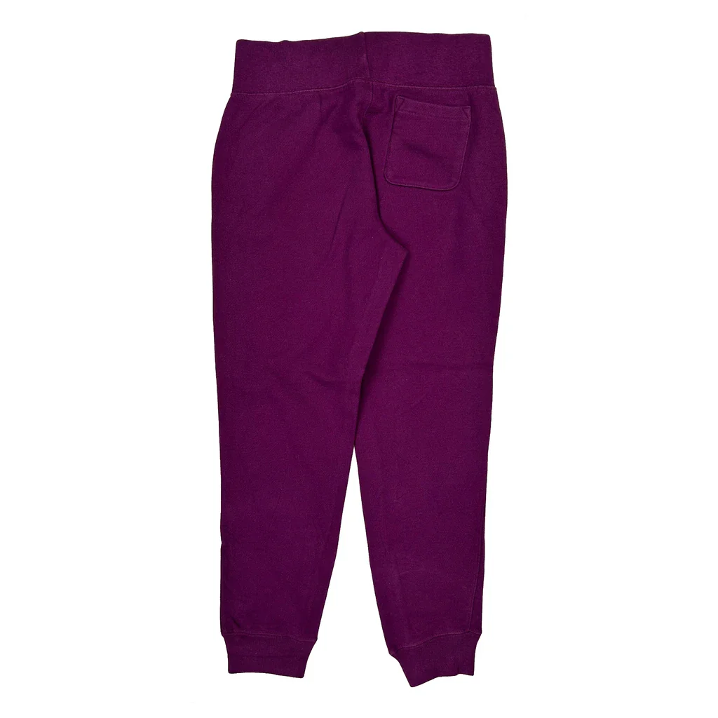 Reverse Weave Champion Joggers - Medium Purple Cotton - Image 2