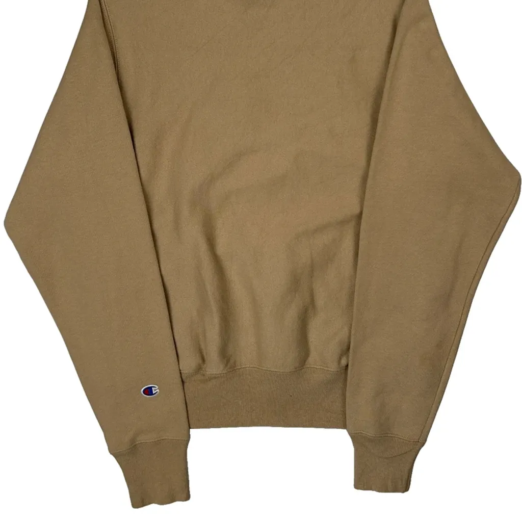 Reverse Weave Champion Sweatshirt - XS Beige Cotton - Image 7