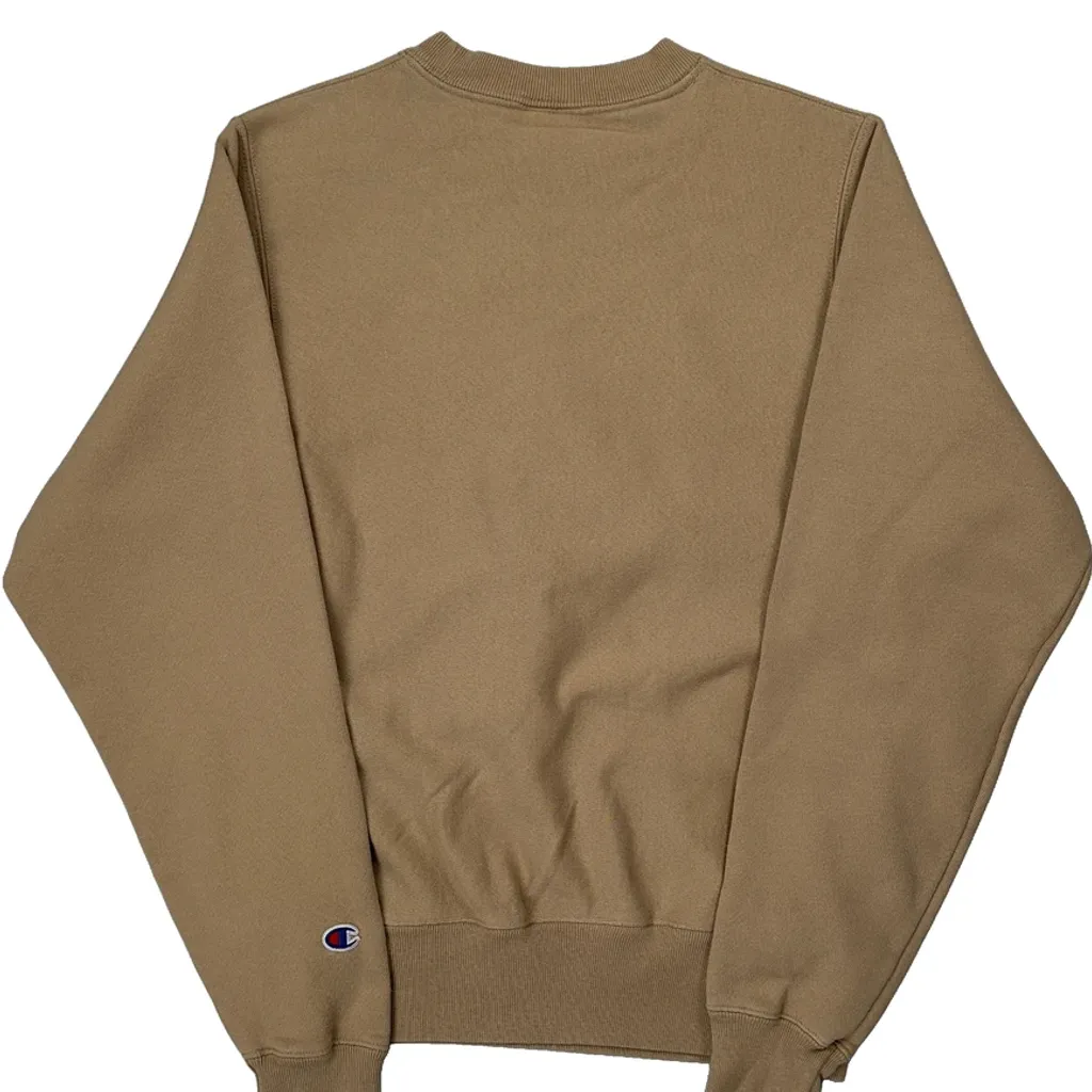 Reverse Weave Champion Sweatshirt - XS Beige Cotton - Image 6