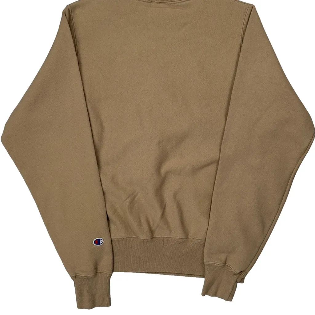 Reverse Weave Champion Sweatshirt - XS Beige Cotton - Image 7