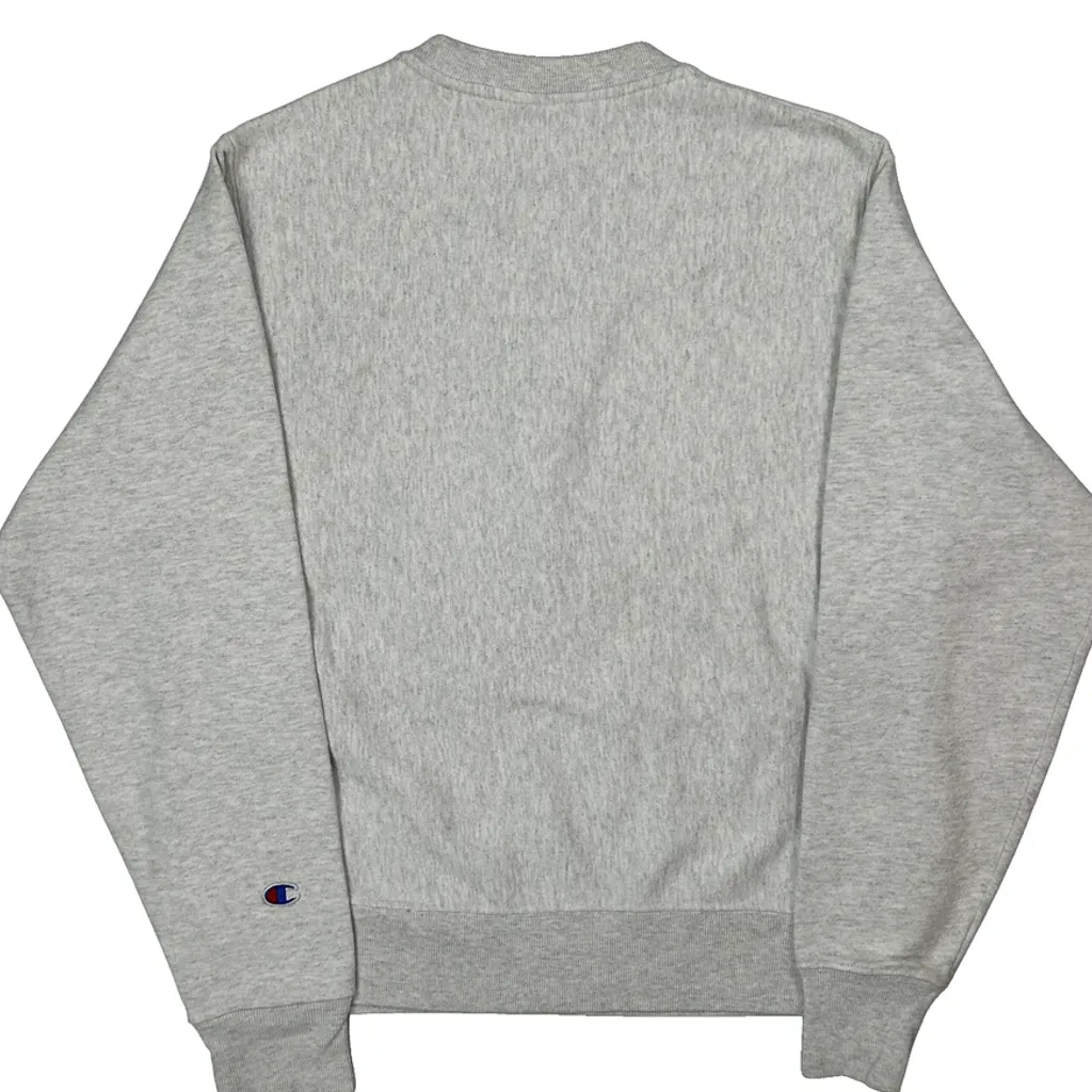 Reverse Weave Champion Miami College Sweatshirt - Small Gray Cotton - Image 6