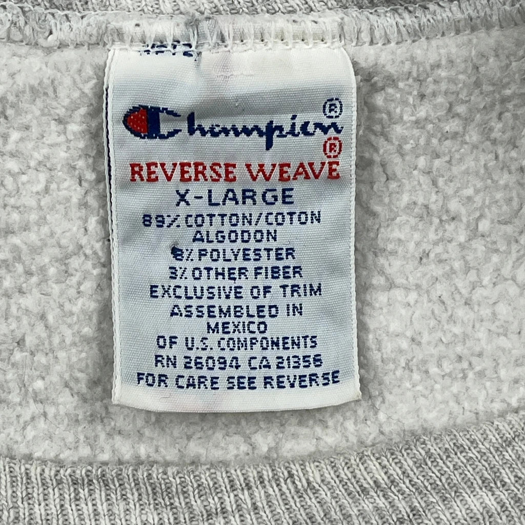 Reverse Weave Champion Green Bay Packers Sweatshirt - XL Gray Cotton Blend - Image 3