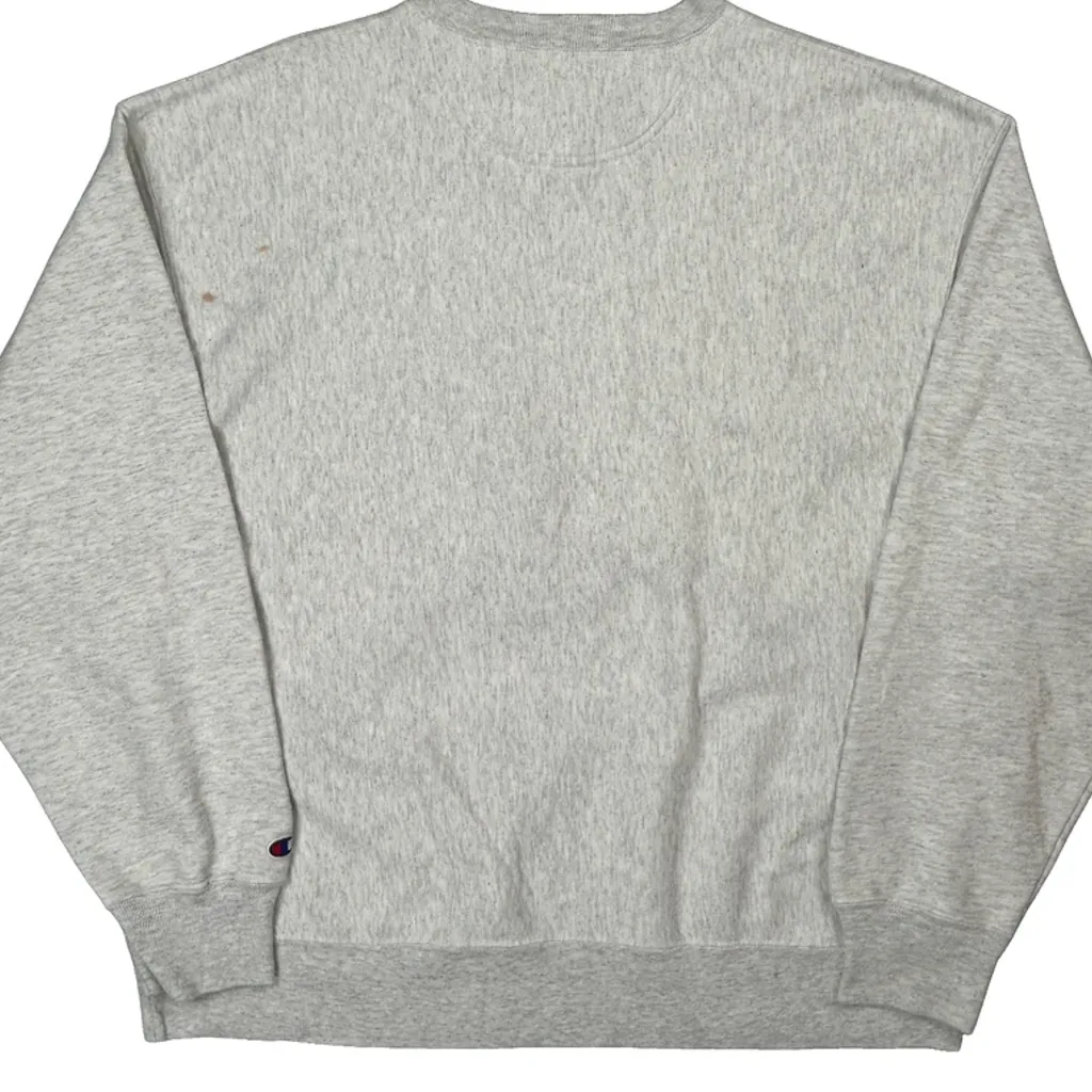 Reverse Weave Champion Dickinson Sweatshirt - XL Gray Cotton Blend - Image 7