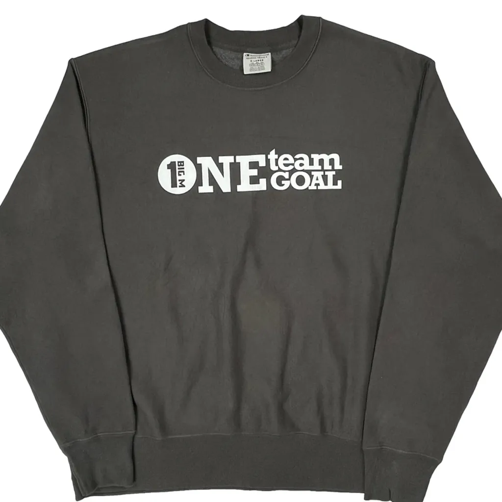 Reverse Weave Champion Sweatshirt - XL Grey Cotton - Image 4