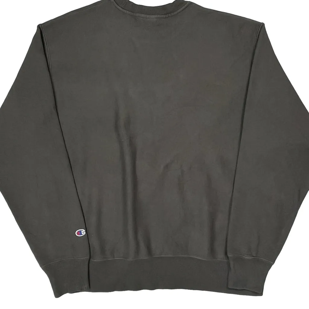 Reverse Weave Champion Sweatshirt - XL Grey Cotton - Image 6