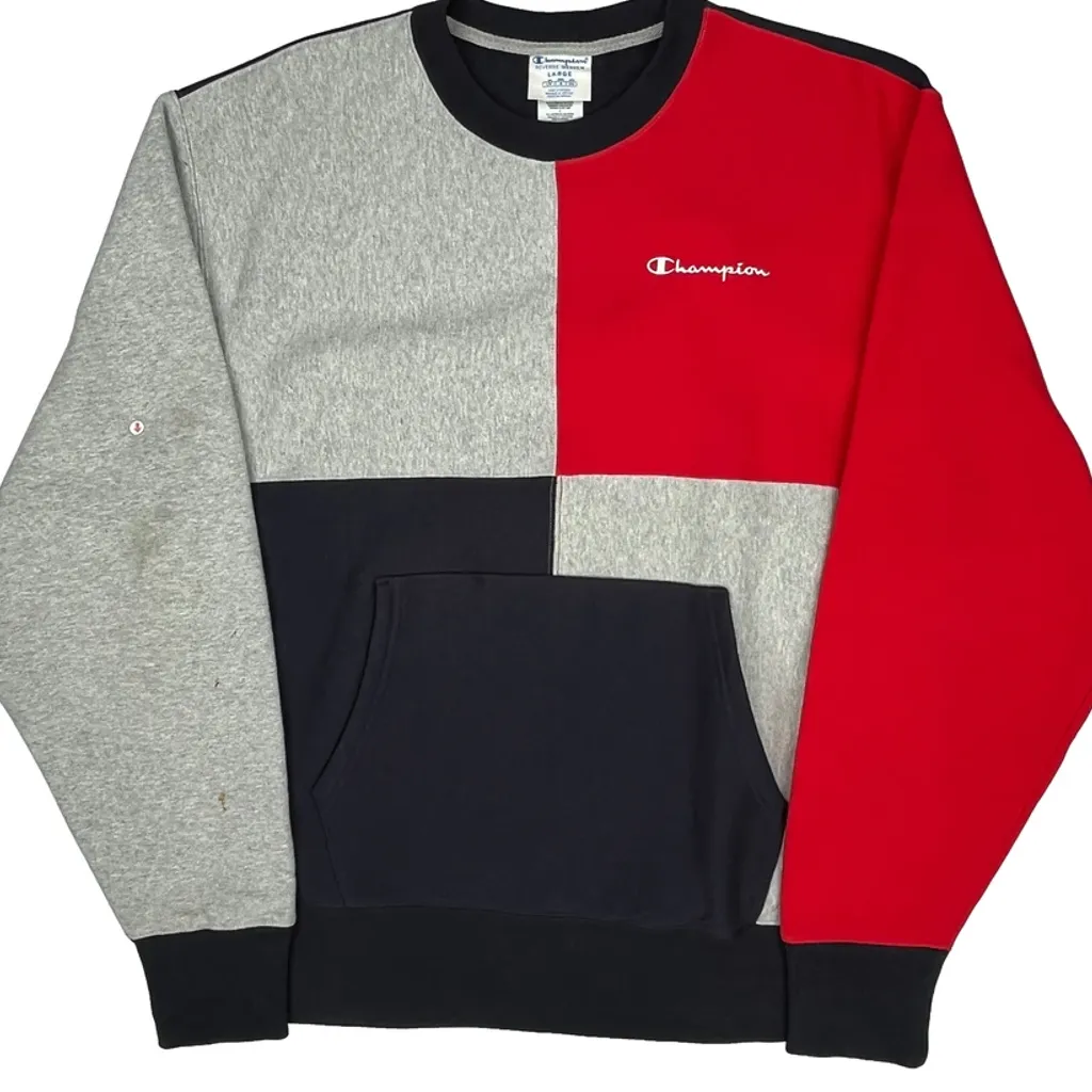 Reverse Weave Champion Sweatshirt - Large Multicoloured Cotton Blend - Image 5