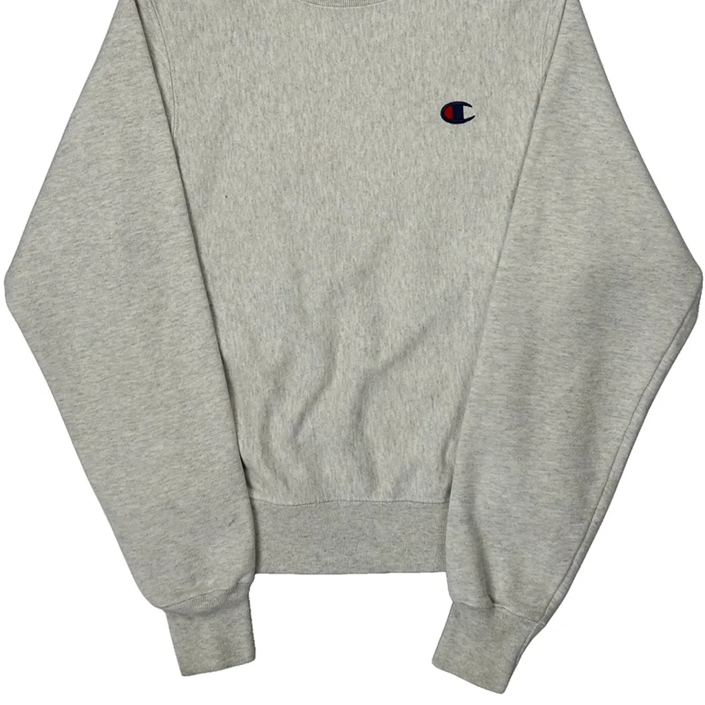 Reverse Weave Champion Sweatshirt - XS Grey Cotton - Image 5
