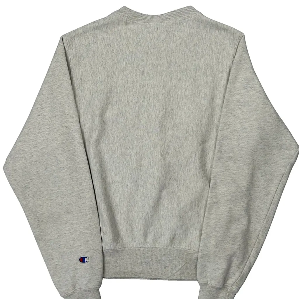Reverse Weave Champion Sweatshirt - XS Grey Cotton - Image 7