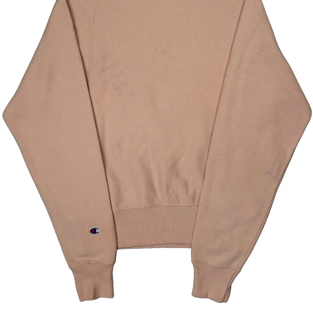 Reverse Weave Champion Sweatshirt - XS Pink Cotton - Image 6