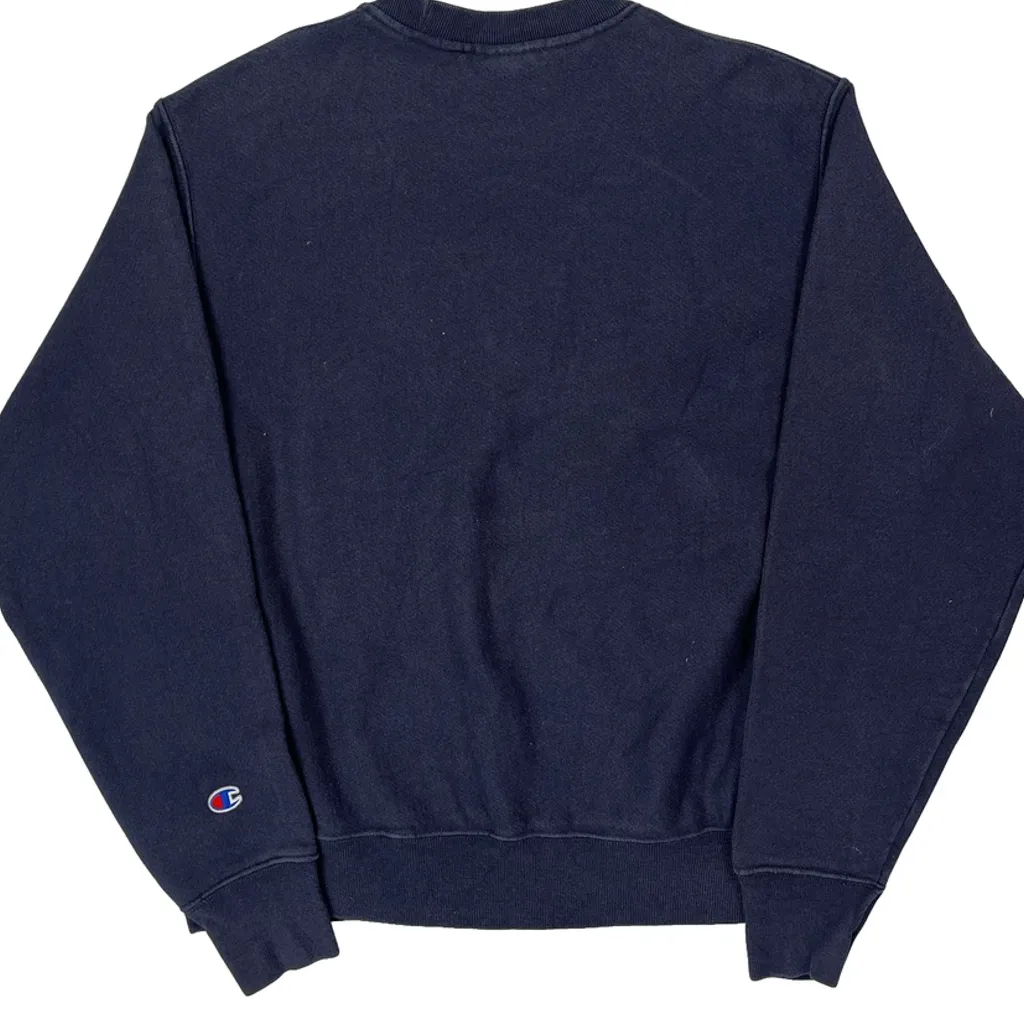 Reverse Weave Lbi Champion College Sweatshirt - Medium Navy Cotton - Image 7