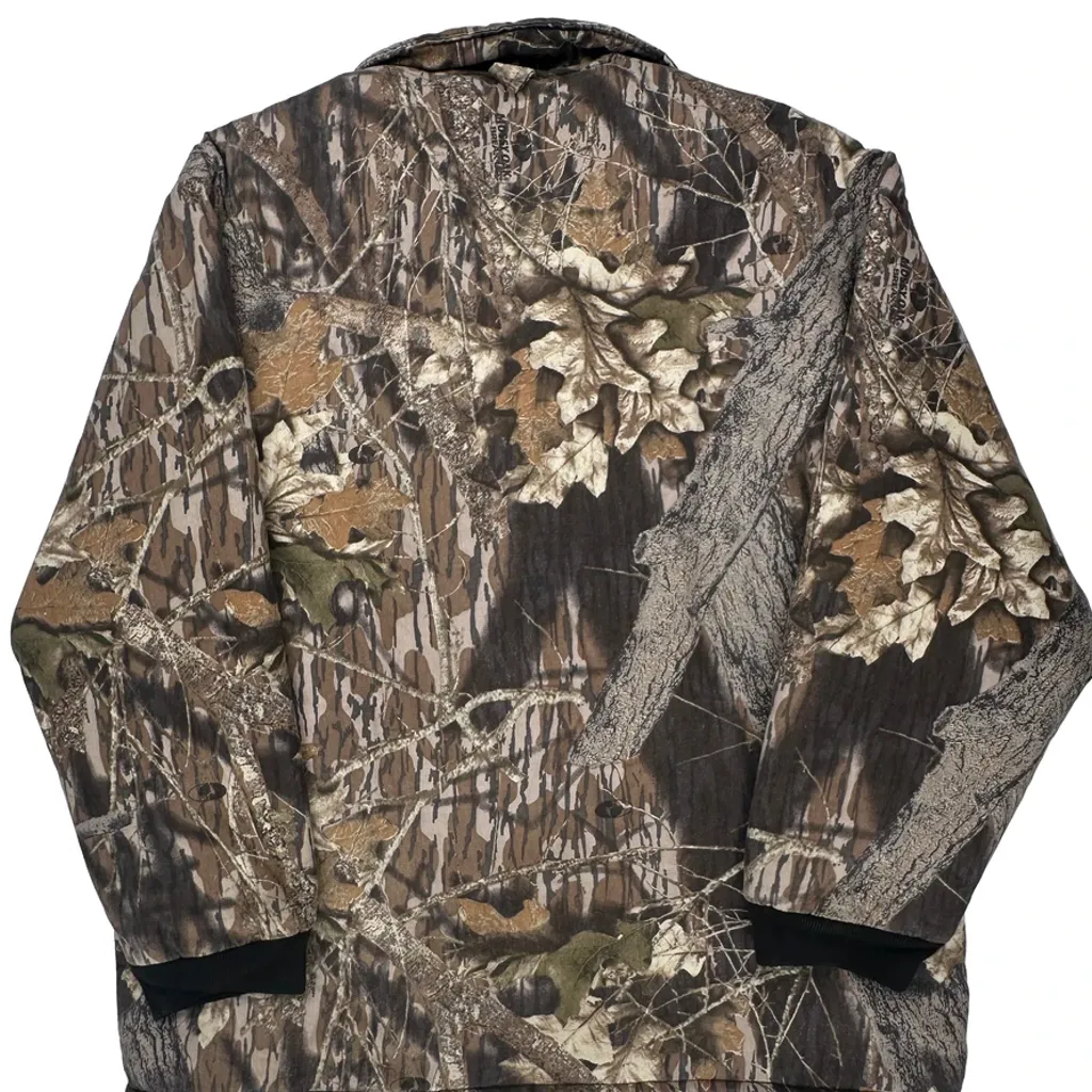 Reversible Mossy Oak Jacket - XL Camo Polyester - Image 6