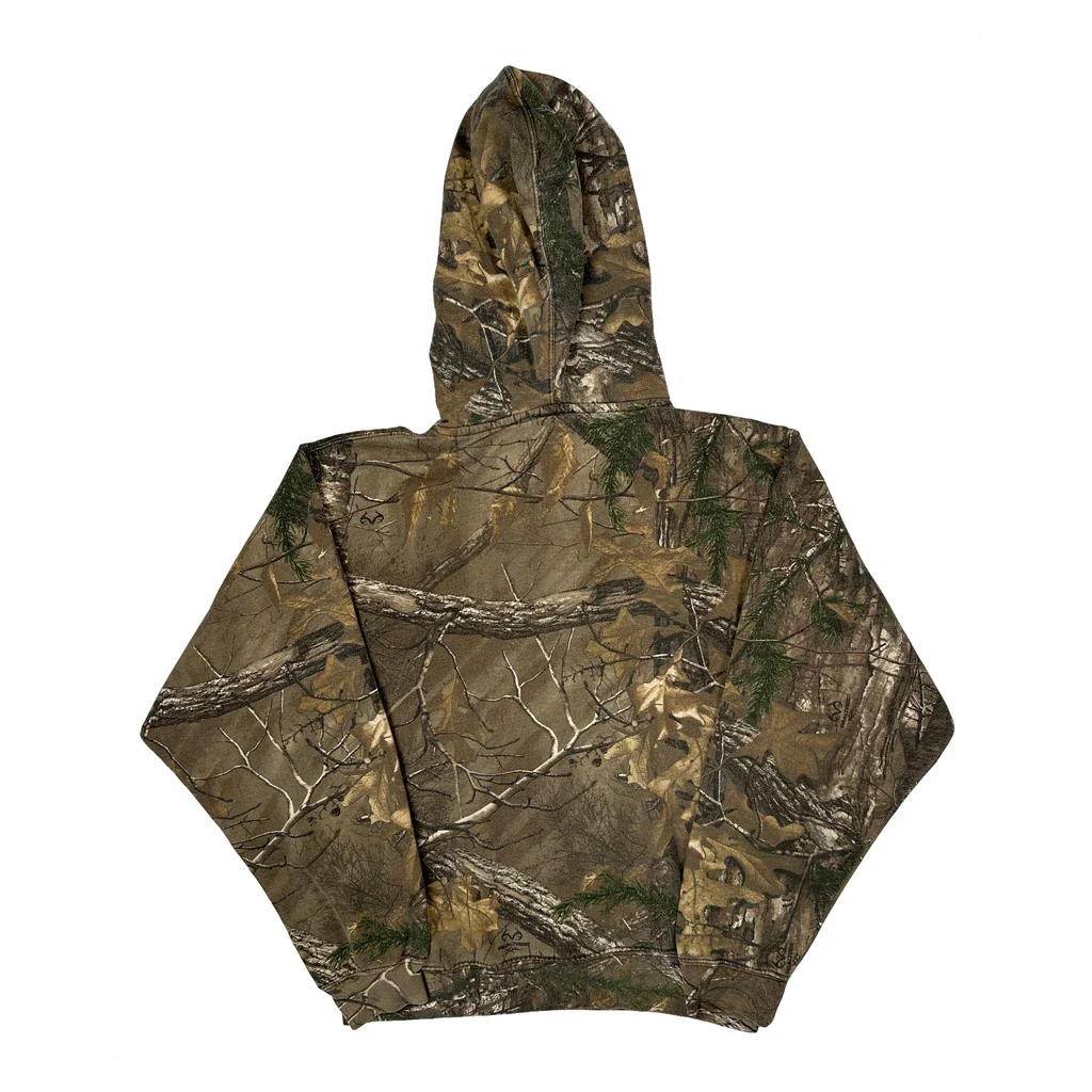 Rhinelander Hodag Country Festival Signature Camo Hoodie - Small Camo Cotton - Image 2