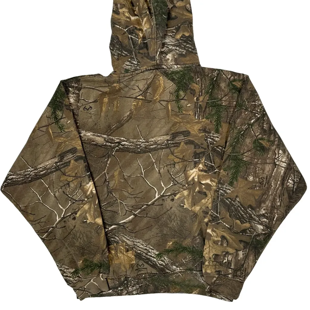Rhinelander Hodag Country Festival Signature Camo Hoodie - Small Camo Cotton - Image 6