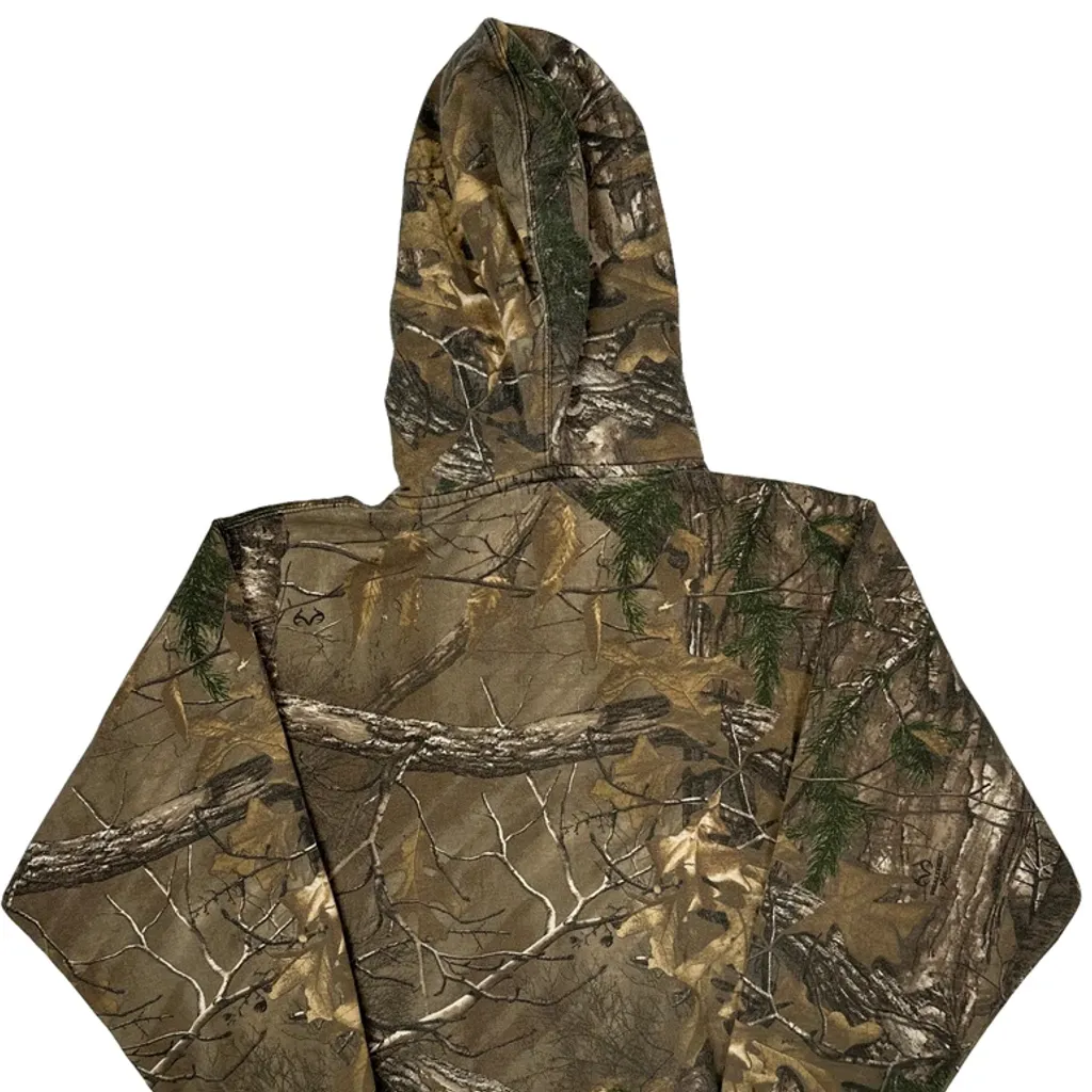 Rhinelander Hodag Country Festival Signature Camo Hoodie - Small Camo Cotton - Image 7