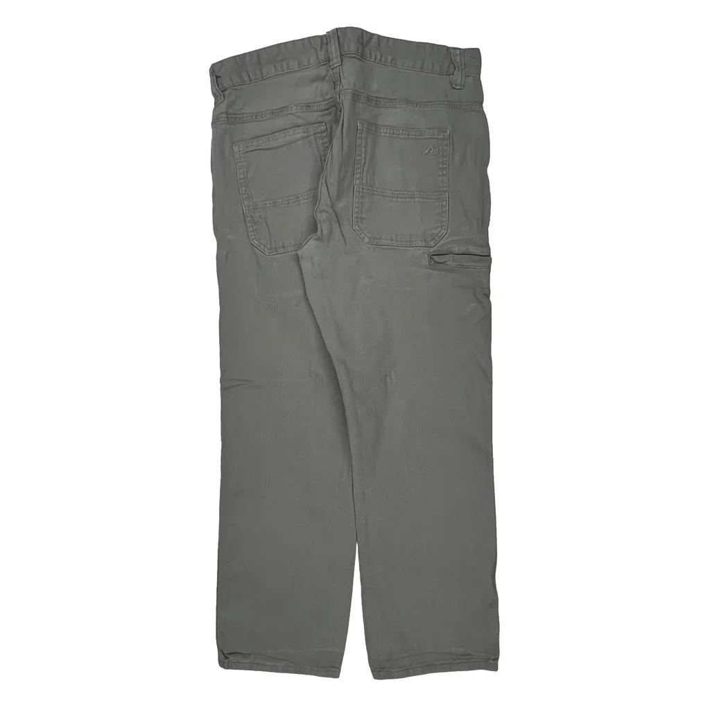 Ridge Cut Carpenter Pants - 34W 30L Gray Cotton