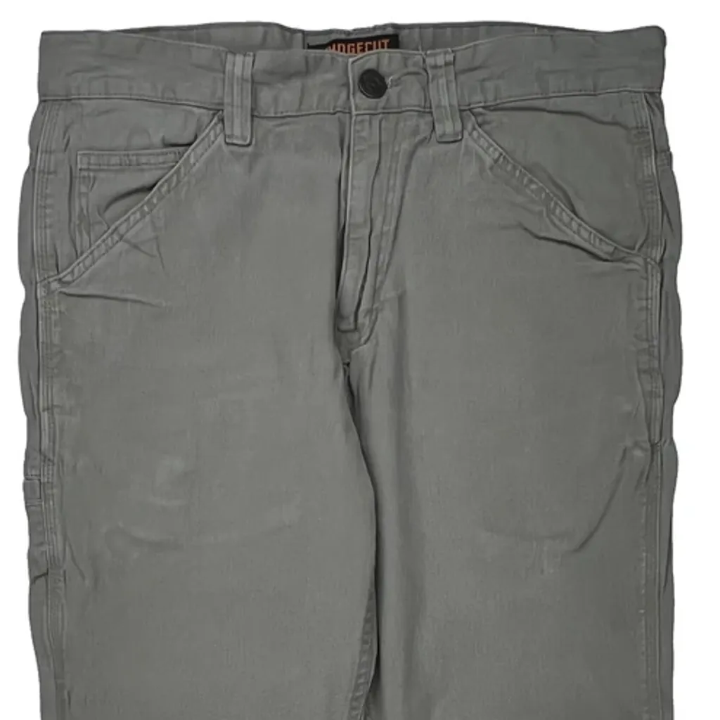 Ridge Cut Carpenter Pants - 34W 30L Gray Cotton - Image 10