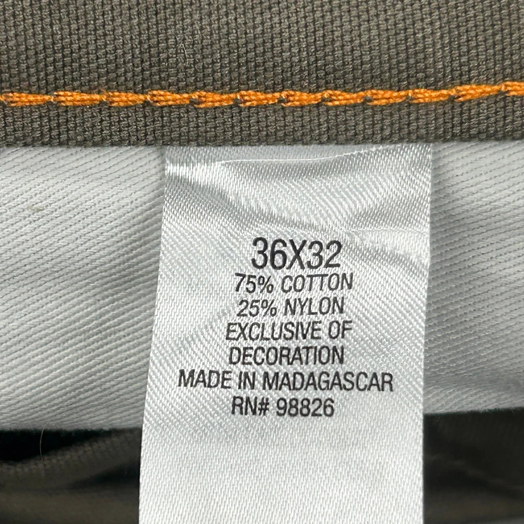 Ridgecut Cargo Trousers - 38W 32L Brown Cotton Blend - Image 7