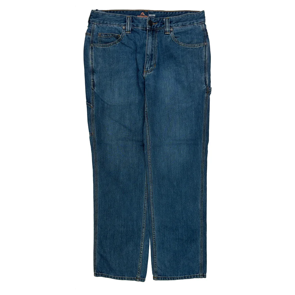 Ridgecut Carpenter Jeans - 33W 32L Blue Denim - Image 2