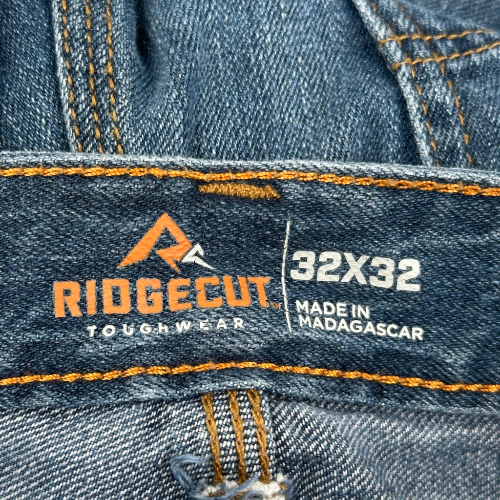 Ridgecut Carpenter Jeans - 33W 32L Blue Denim - Image 6