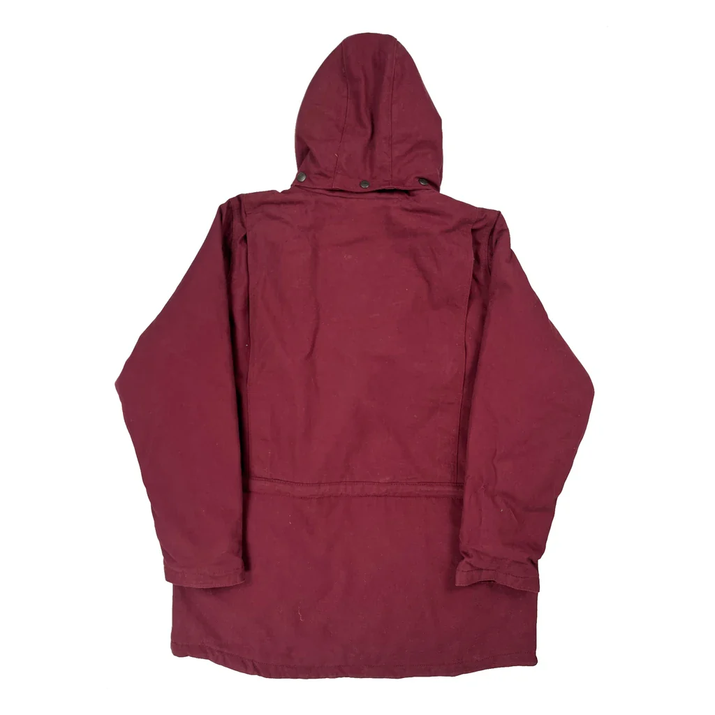 Ridgecut Workwear Jacket - XL Burgundy Cotton - Image 2