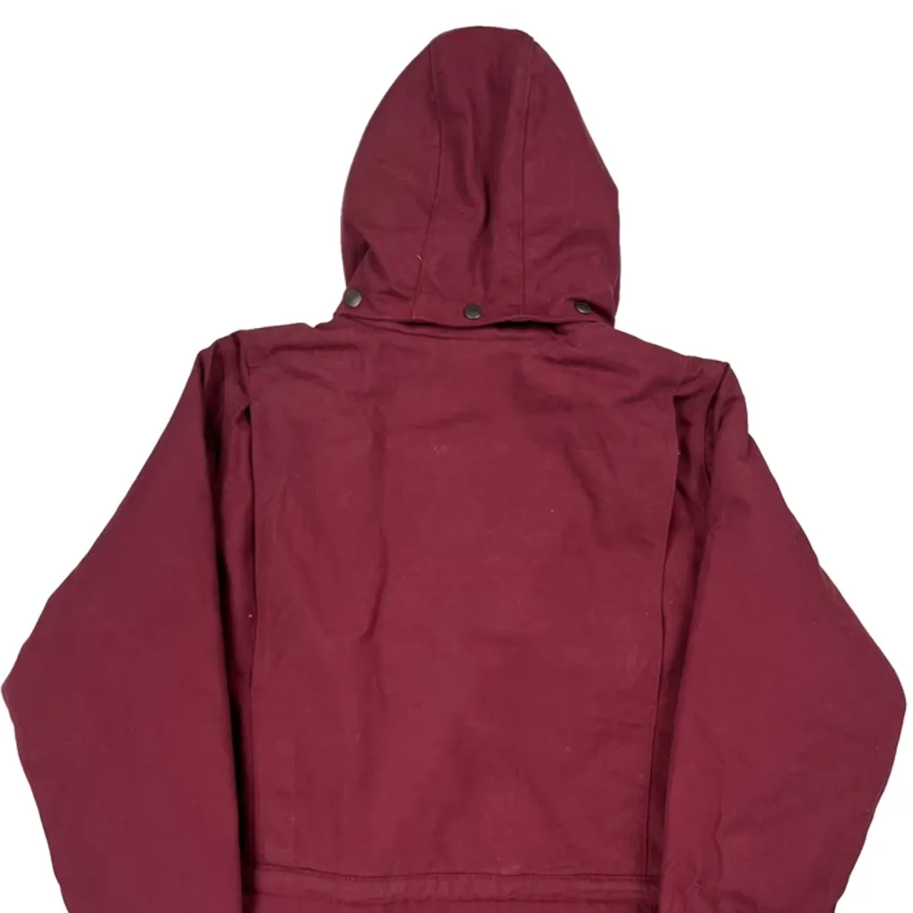 Ridgecut Workwear Jacket - XL Burgundy Cotton - Image 7