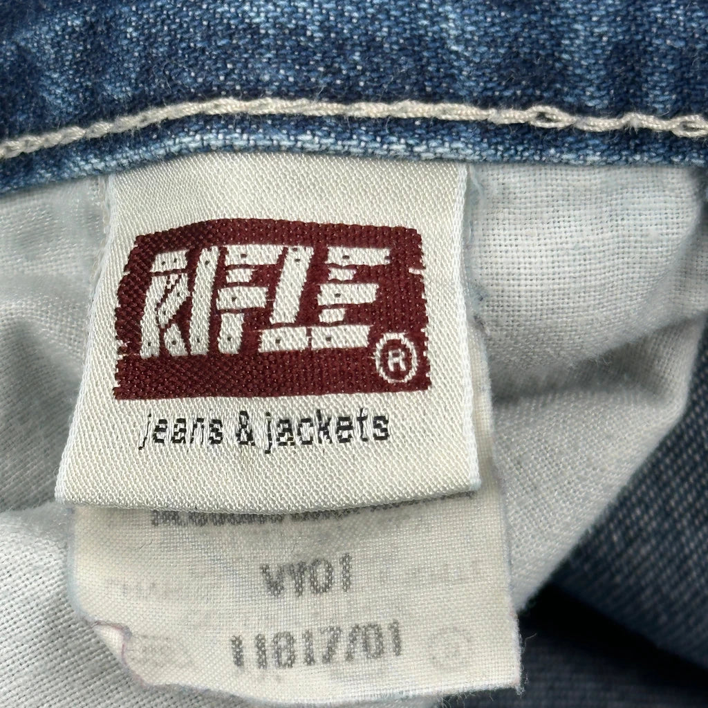 Rifle Carpenter Jeans - 30W 25L Blue Denim - Image 6