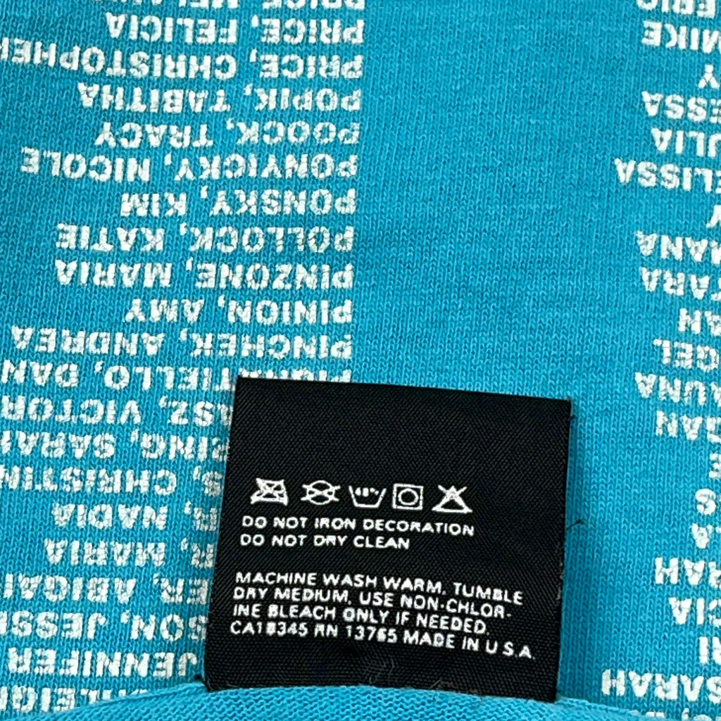 Rising Stars Screen Stars Single Stitch T-Shirt - Medium Blue Cotton Blend - Image 4