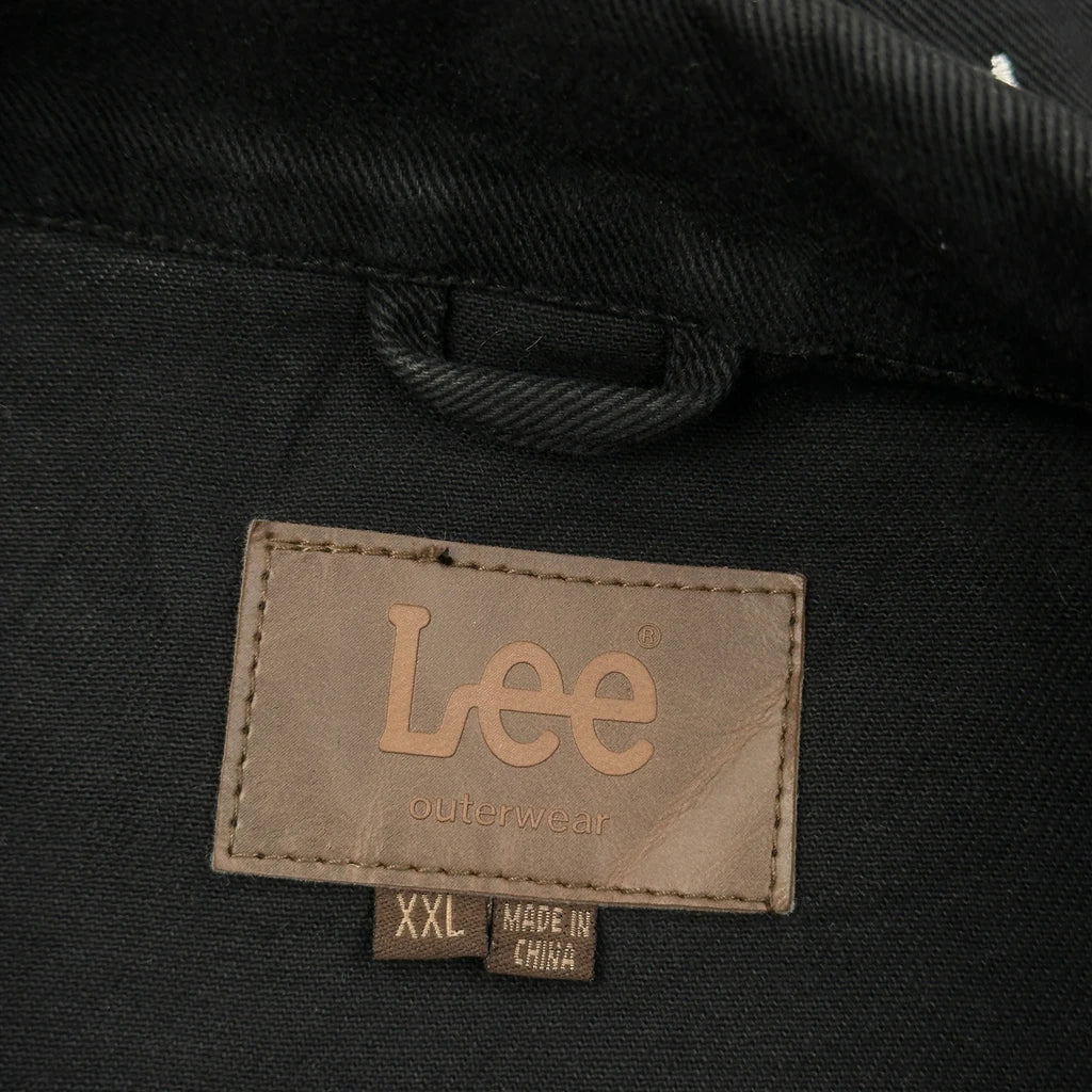 River Cities Paranormal Society Lee Graphic Denim Jacket - 2XL Black Cotton - Image 3