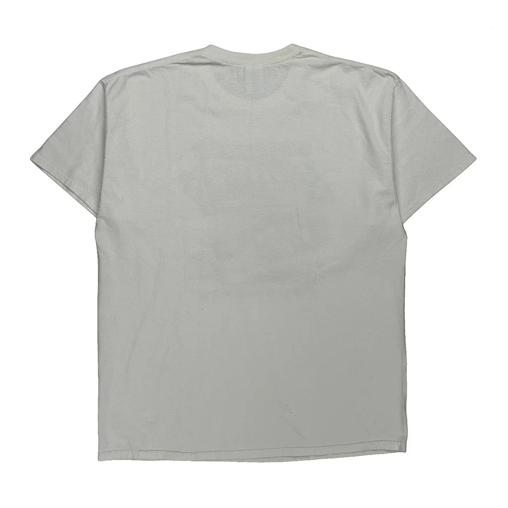 Riverside International Speedway Gildan Graphic T-Shirt - XL White Cotton - Image 2