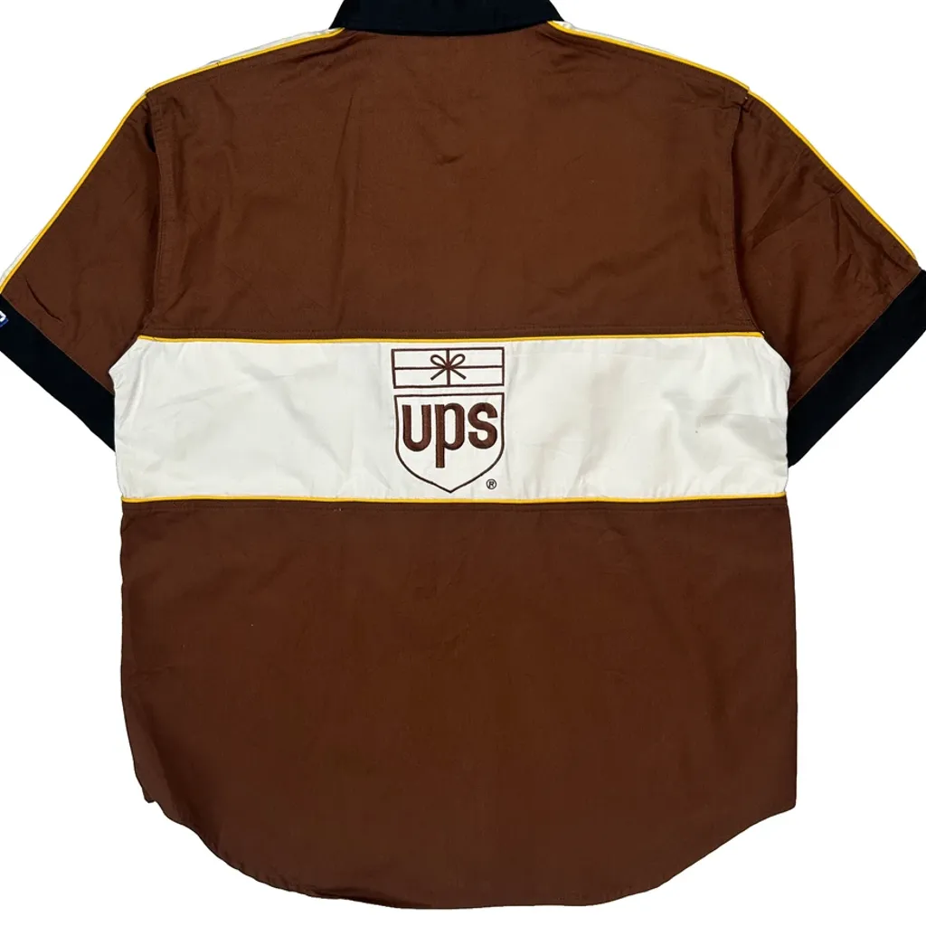 Robert Yates Racing Chase Authentics Nascar Shirt - Medium Brown Cotton - Image 7