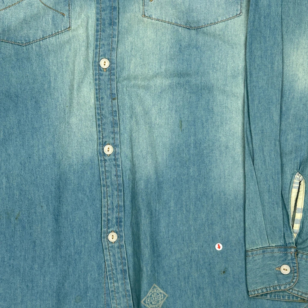 Rocawear Denim Shirt - 2XL Blue Cotton - Image 3