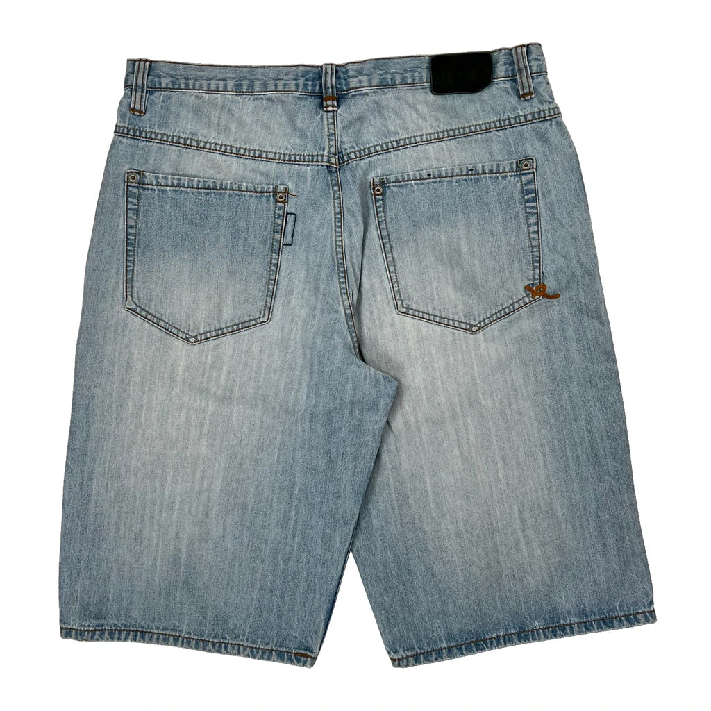 Rocawear Denim Shorts - 37W 11L Light Wash Denim