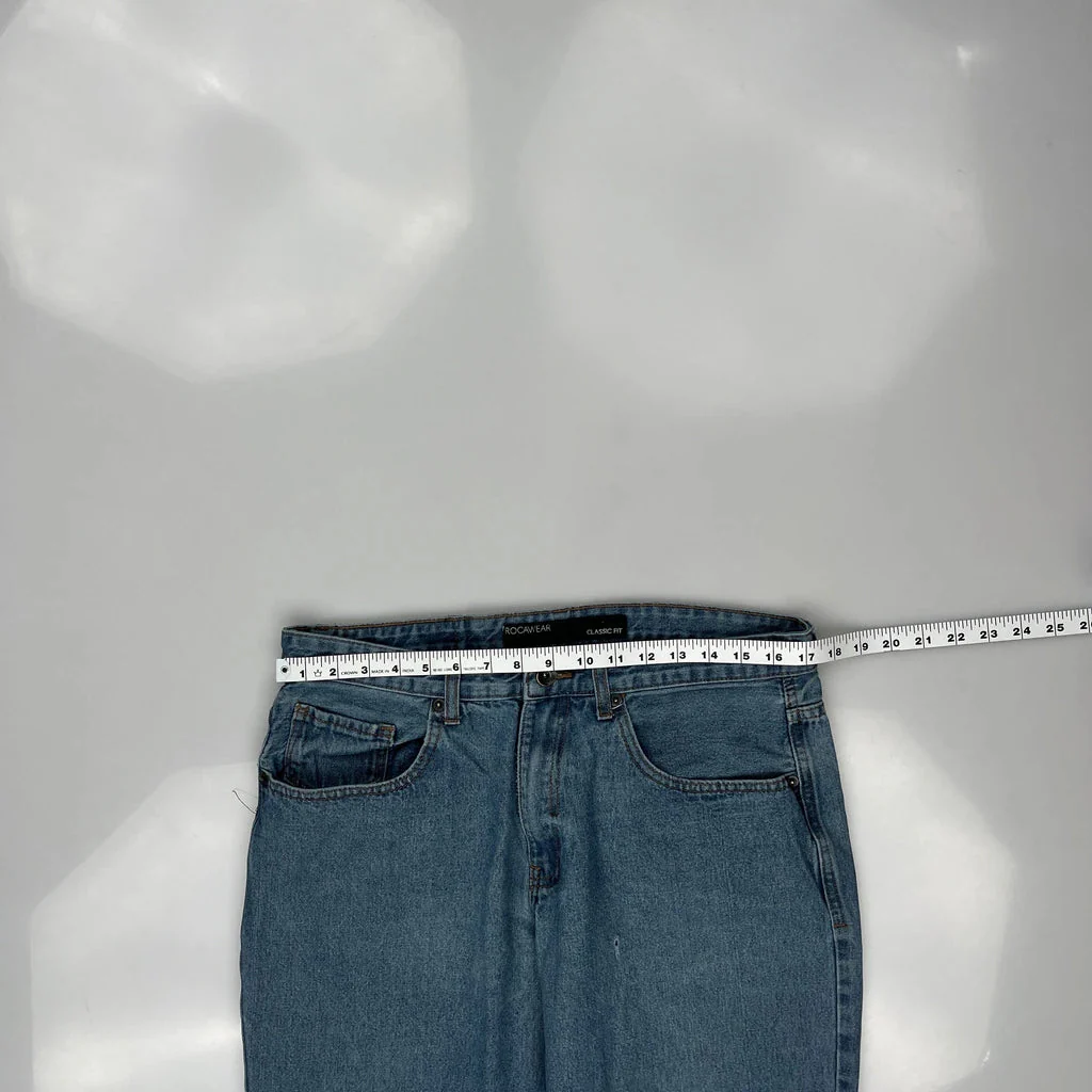 Rocawear Jeans - 34W 31L Blue Cotton - Image 3