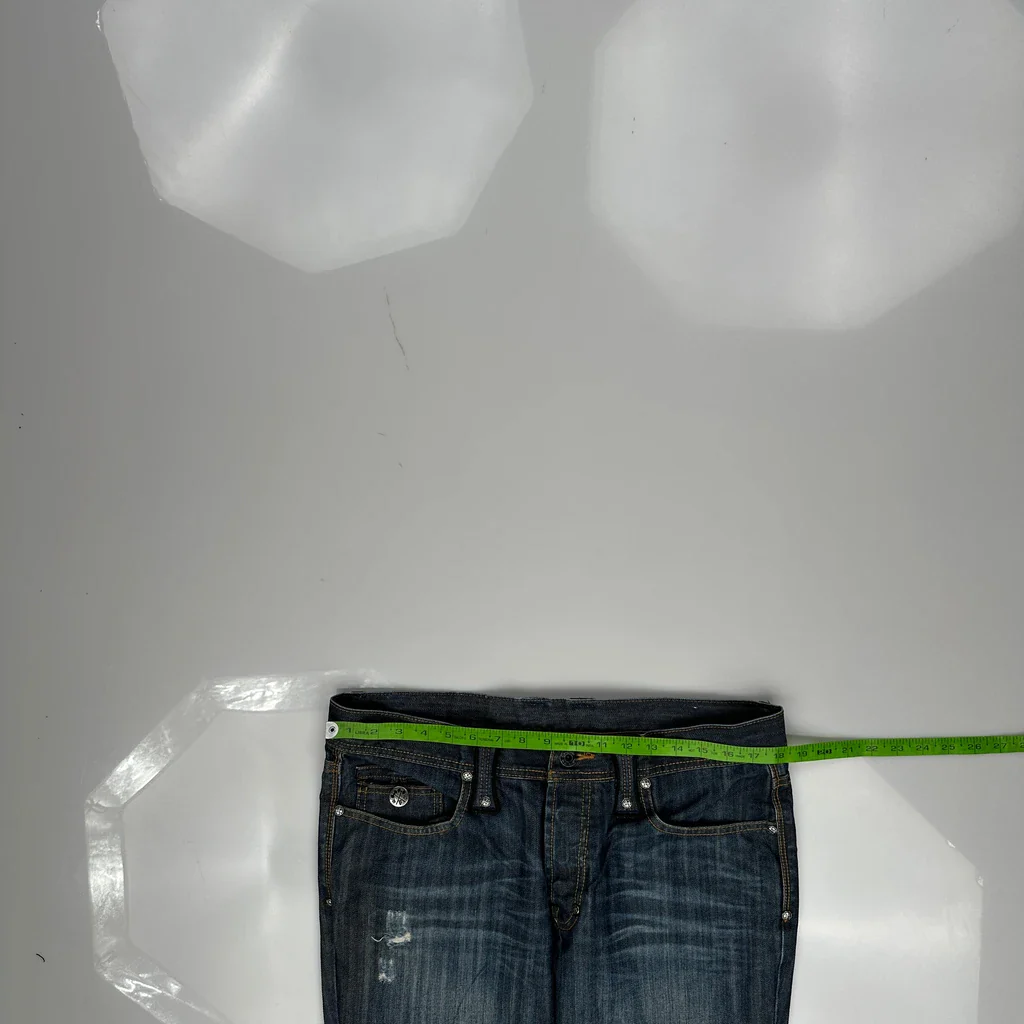Rocawear Boot Cut Jeans - 36W 32L Blue Cotton - Image 3