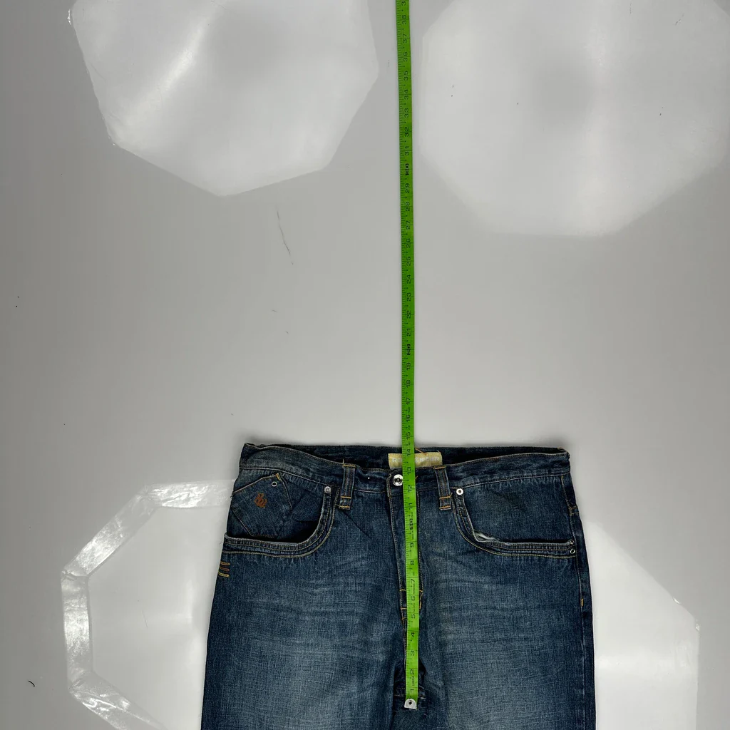 Rocawear Graphic Jeans - 36W 33L Blue Cotton - Image 4