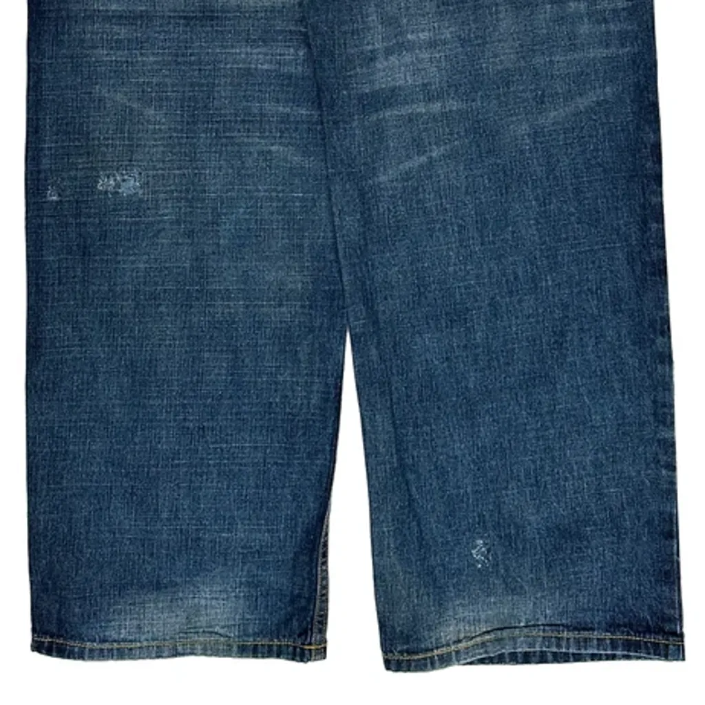 Rocawear Graphic Jeans - 36W 33L Blue Cotton - Image 8