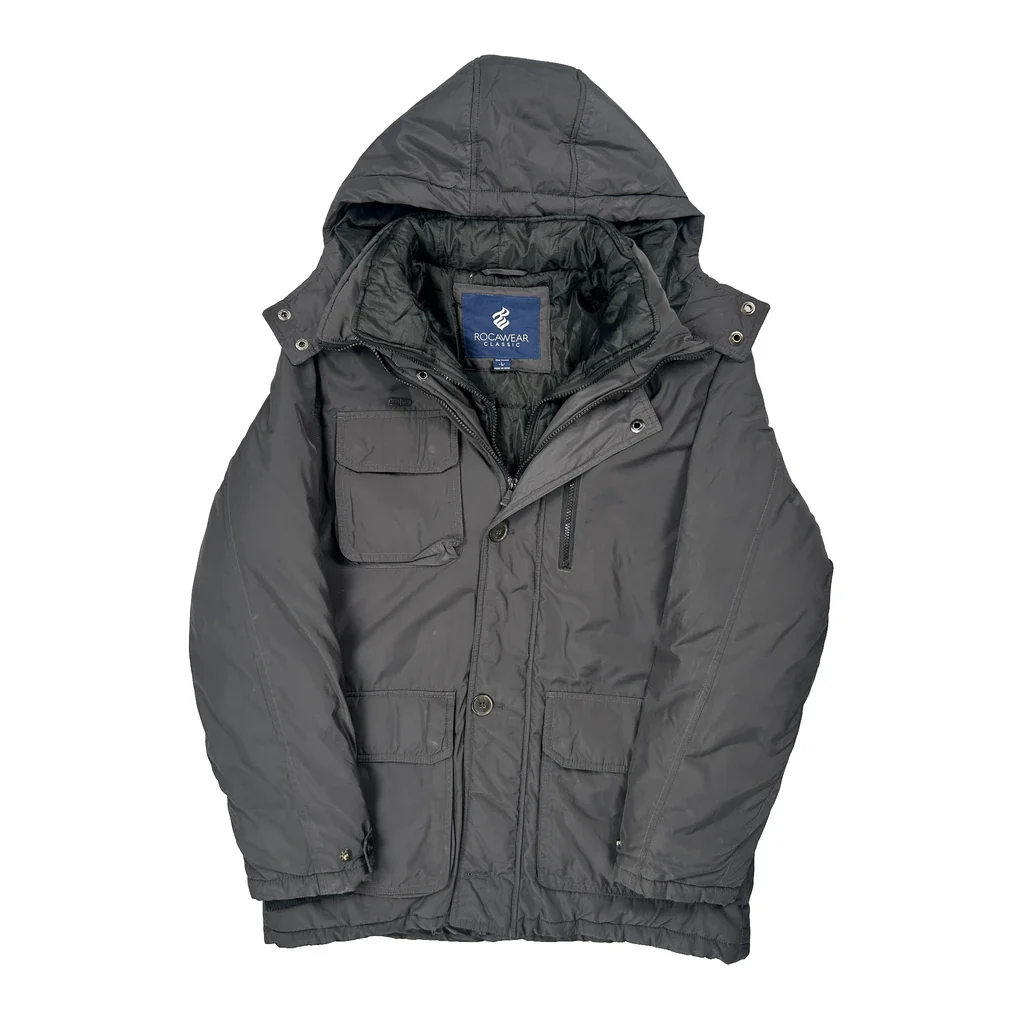 Rocawear Puffer - Large Black Polyester