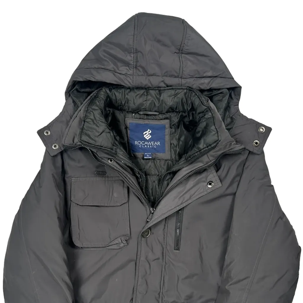 Rocawear Puffer - Large Black Polyester - Image 5