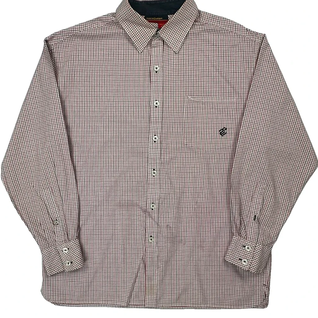 Rocawear Checked Shirt - Large Red Cotton - Image 4