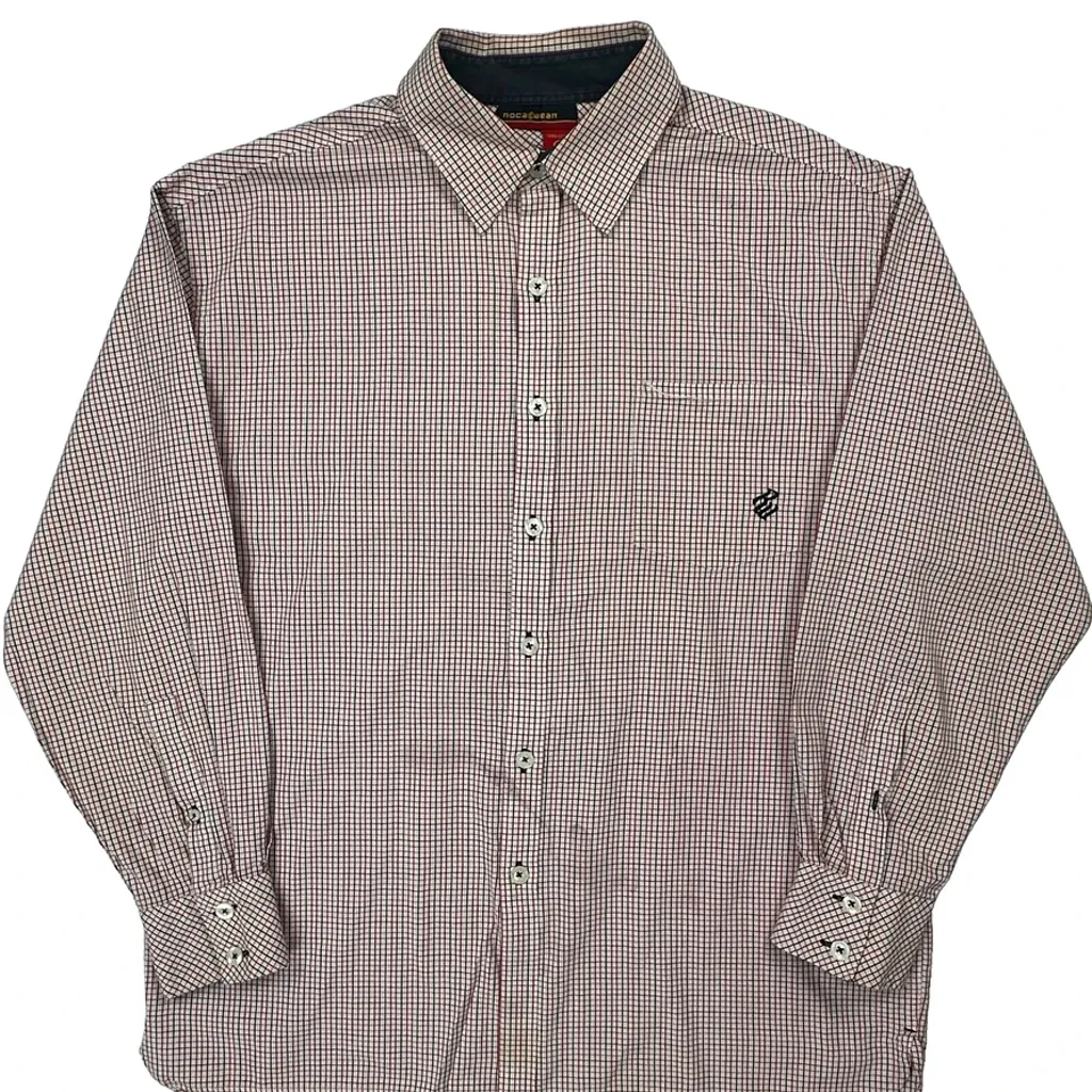 Rocawear Checked Shirt - Large Red Cotton - Image 5