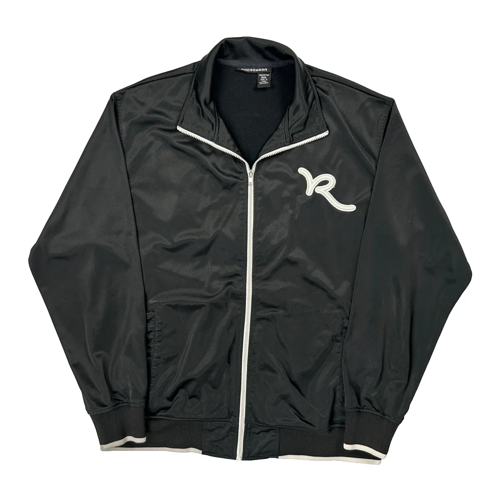 Rocawear Track Jacket - 2XL Black Cotton