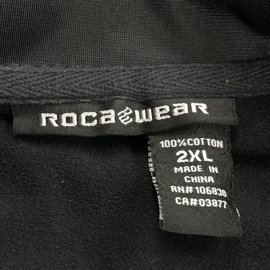Rocawear Track Jacket - 2XL Black Cotton - Image 3
