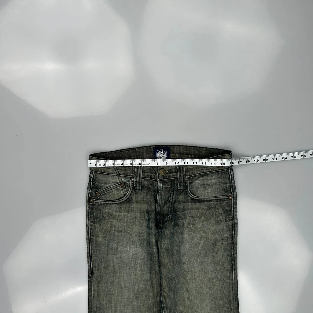Rock & Republic Graphic Jeans - 32W 32L Grey Denim - Image 3