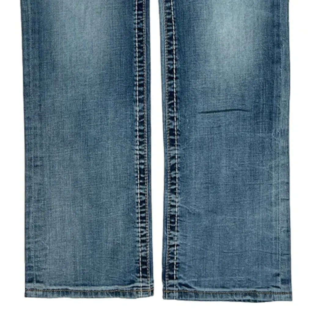 Rock Revival Skinny Jeans - 34W UK 12 Blue Cotton - Image 10