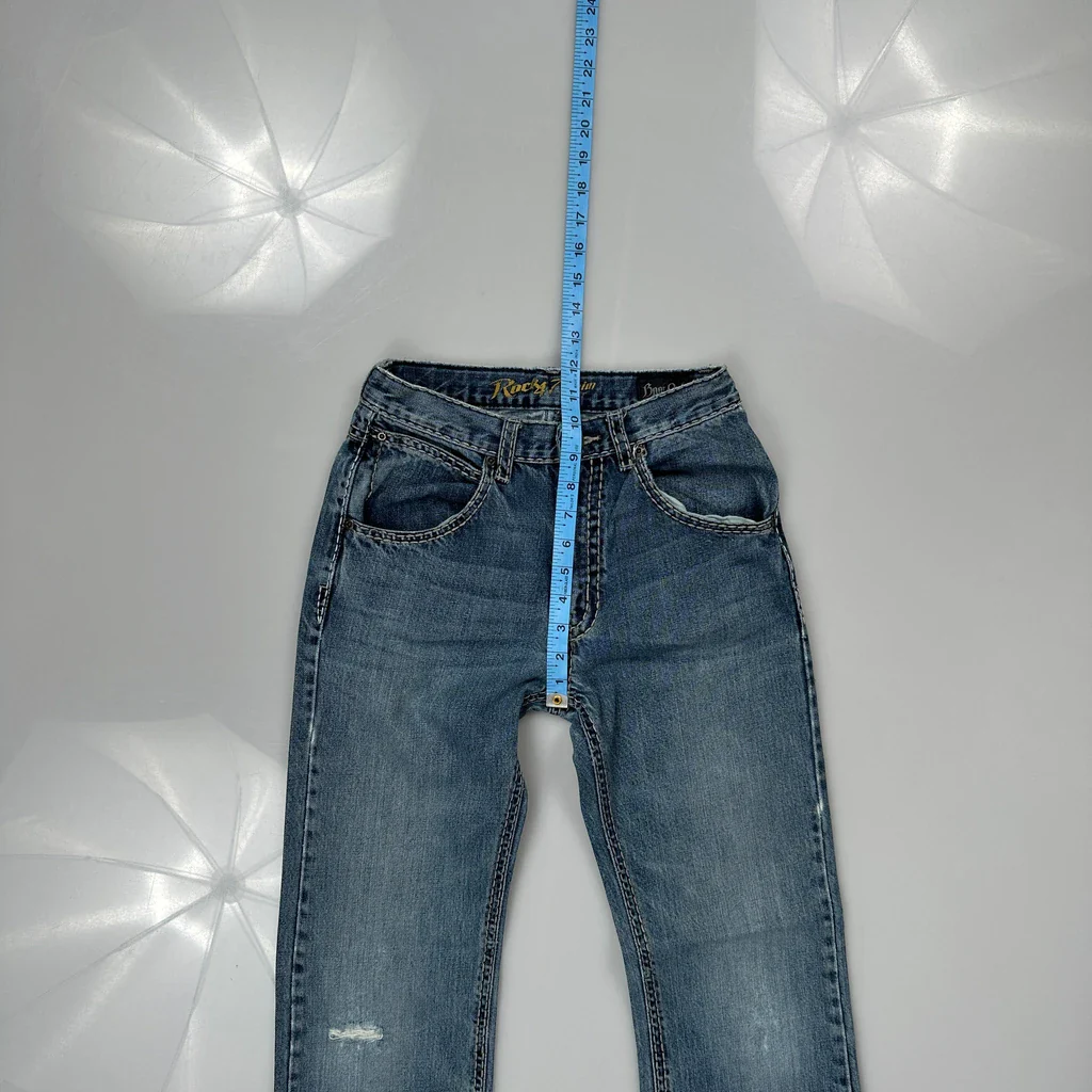 Rockies Denim Jeans - 26W UK 6 Blue Cotton - Image 4