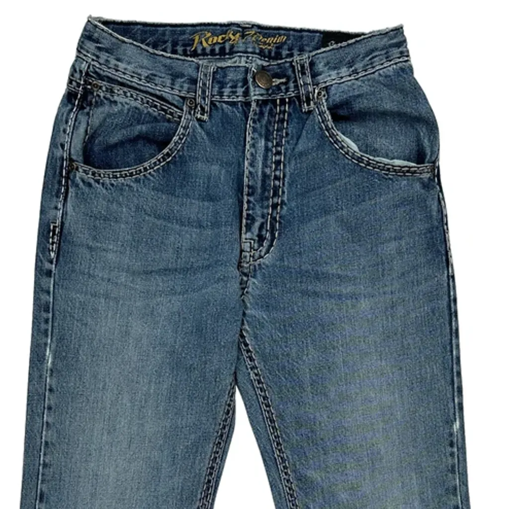 Rockies Denim Jeans - 26W UK 6 Blue Cotton - Image 9