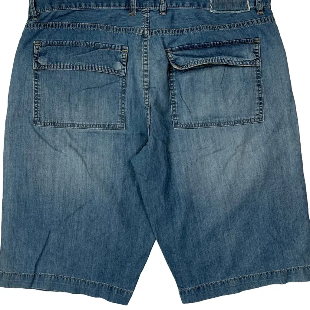 Rodd & Gunn Denim Shorts - 36W 13L Blue Denim - Image 7