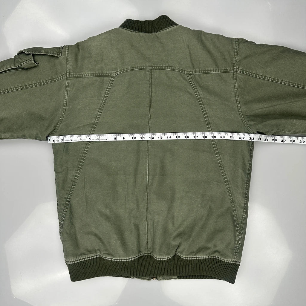 Rothco Cwu-99E Bomber Jacket - Medium Green Cotton - Image 3