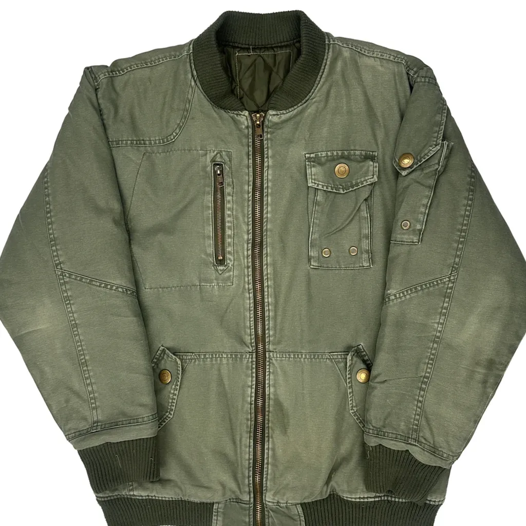 Rothco Cwu-99E Bomber Jacket - Medium Green Cotton - Image 4
